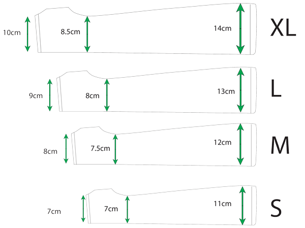 Sizing Information